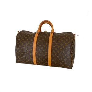 Louis Vuitton Monogram Keepall 50 Luggage Bag